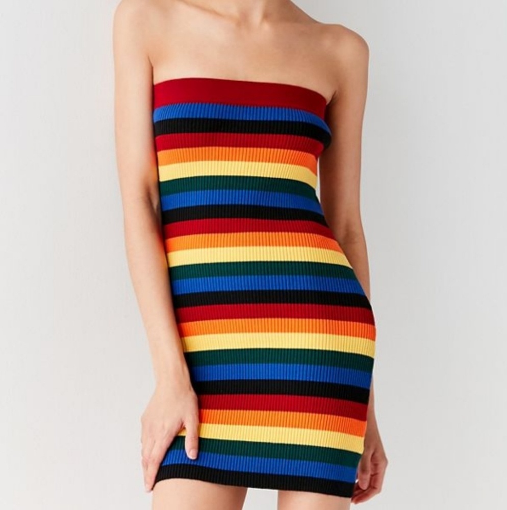 Urban outfitters tube top dress